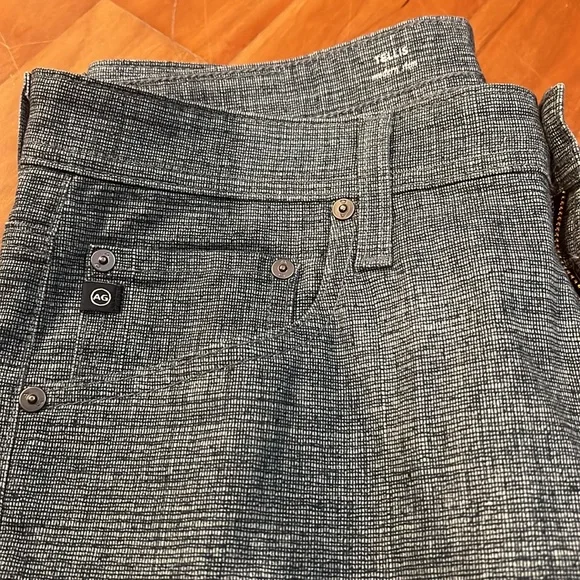 Blue Tellis Patterned Pants Men